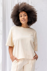 Joy Sweatshirt Tee | Natural