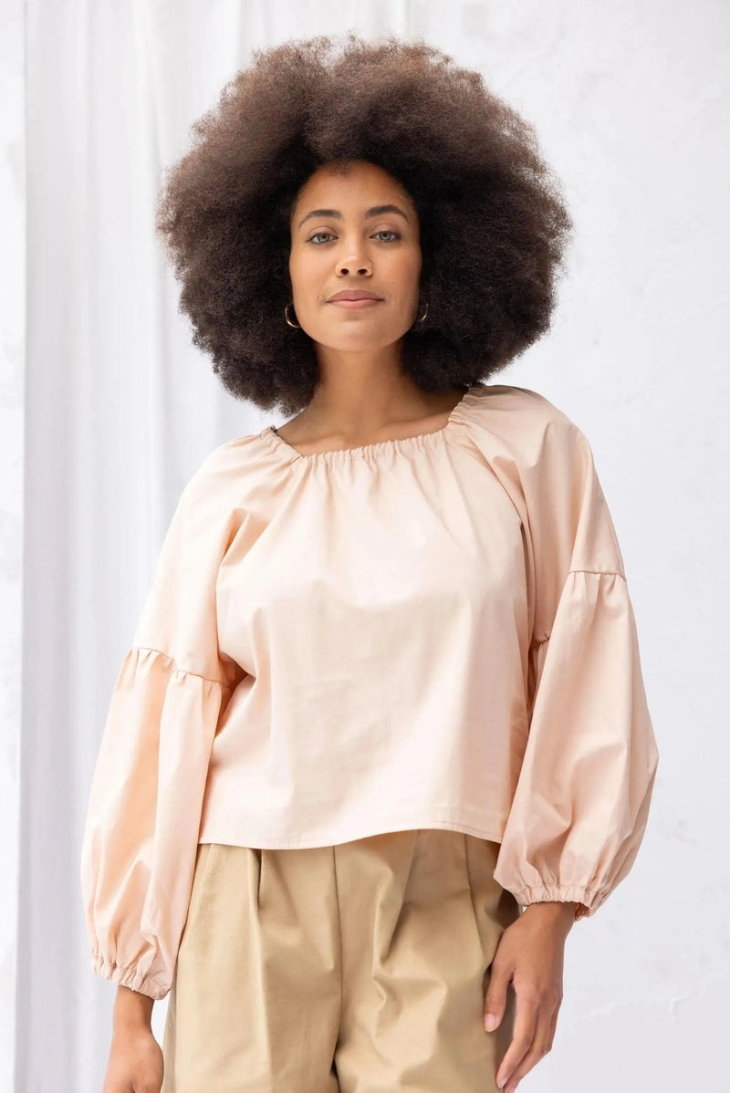 ReCreate Clothing | Mahina Top | Blush | The Colab | Shop Womens | New Zealand