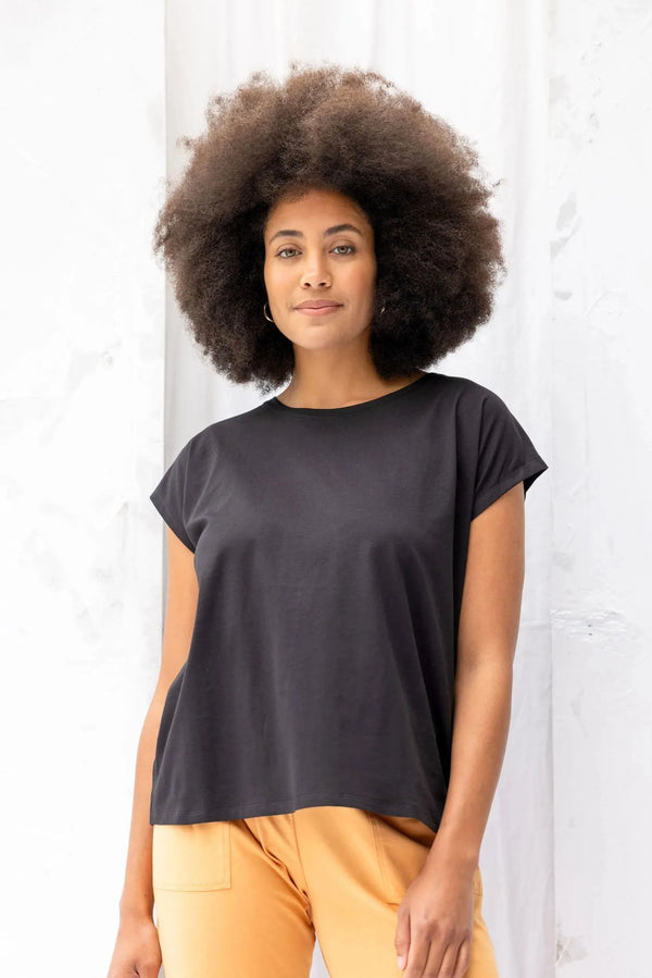 ReCreate Clothing | Tuesday Tee | Black | The Colab | Shop Womens | New Zealand