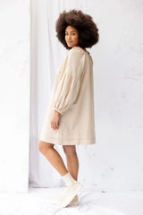 ReCreate Clothing | Mahina Dress | Cream Stripe | The Colab | Shop Womens | New Zealand