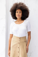 ReCreate Clothing | Friendship Top | White | The Colab | Shop Womens | New Zealand