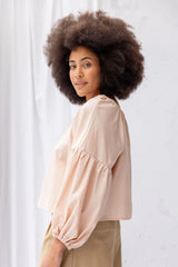 ReCreate Clothing | Mahina Top | Blush | The Colab | Shop Womens | New Zealand