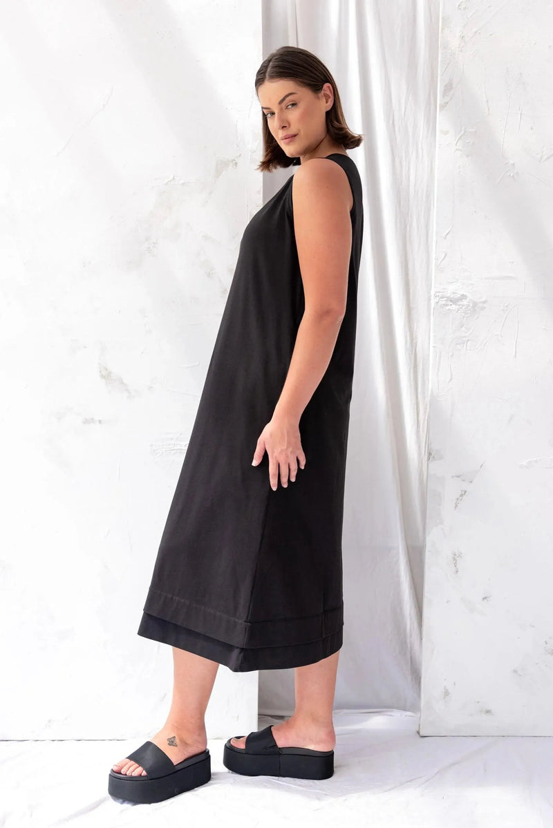 ReCreate Clothing | Convoy Dress | Black | The Colab | Shop Womens | New Zealand