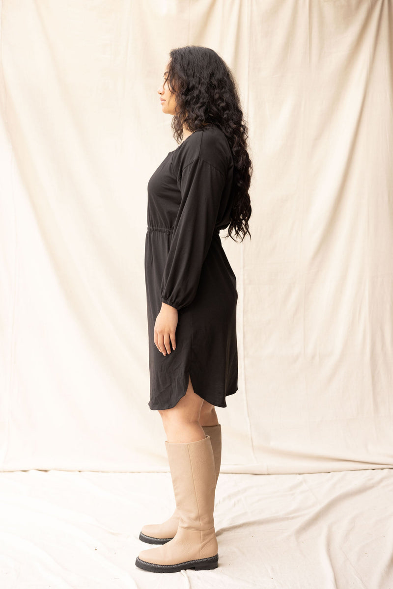 Rose Dress | Black