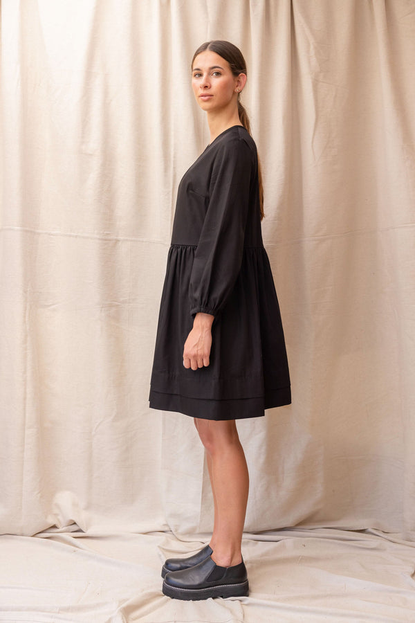 Sebastian Denim Dress | Black