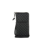 Monogram Phone Wallet | Black