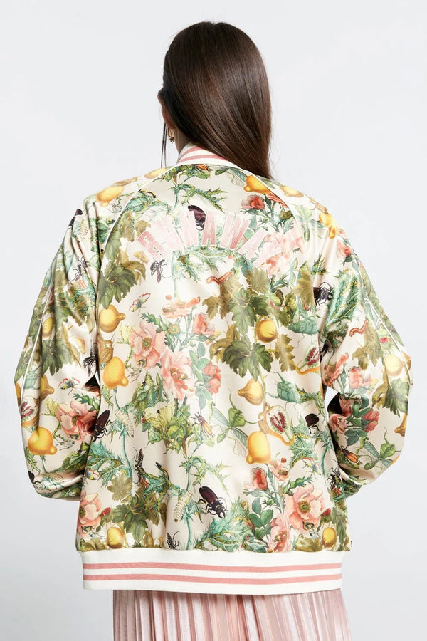 Karen Walker | Runaway Bomber Jacket | Macadamia Multi | The Colab | Shop Womens | New Zealand