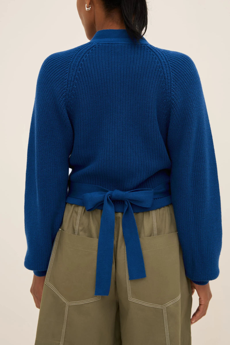 Composure Cardigan | Primary Blue