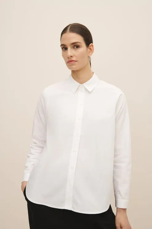 Kowtow | Daily Shirt | White | The Colab | Shop Womens | New Zealand