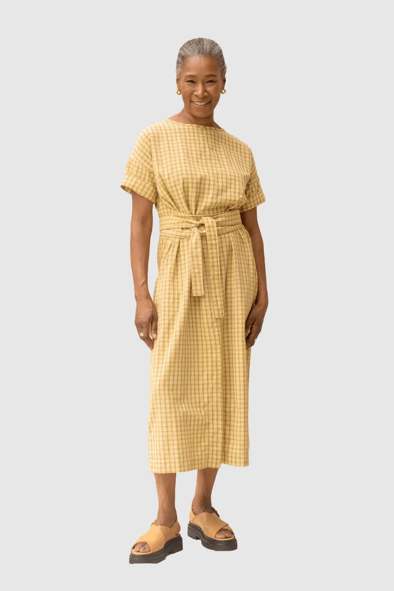 ReCreate Clothing | Array Dress | Daisy Check | The Colab | Shop Womens | New Zealand