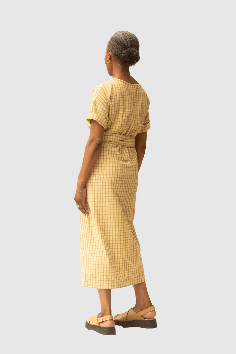 ReCreate Clothing | Array Dress | Daisy Check | The Colab | Shop Womens | New Zealand