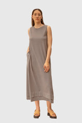 ReCreate Clothing | Convoy Dress | Grey Sage | The Colab | Shop Womens | New Zealand