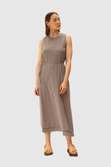 ReCreate Clothing | Convoy Dress | Grey Sage | The Colab | Shop Womens | New Zealand