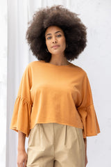 ReCreate Clothing | Friday Top | Papaya | The Colab | Shop Womens | New Zealand